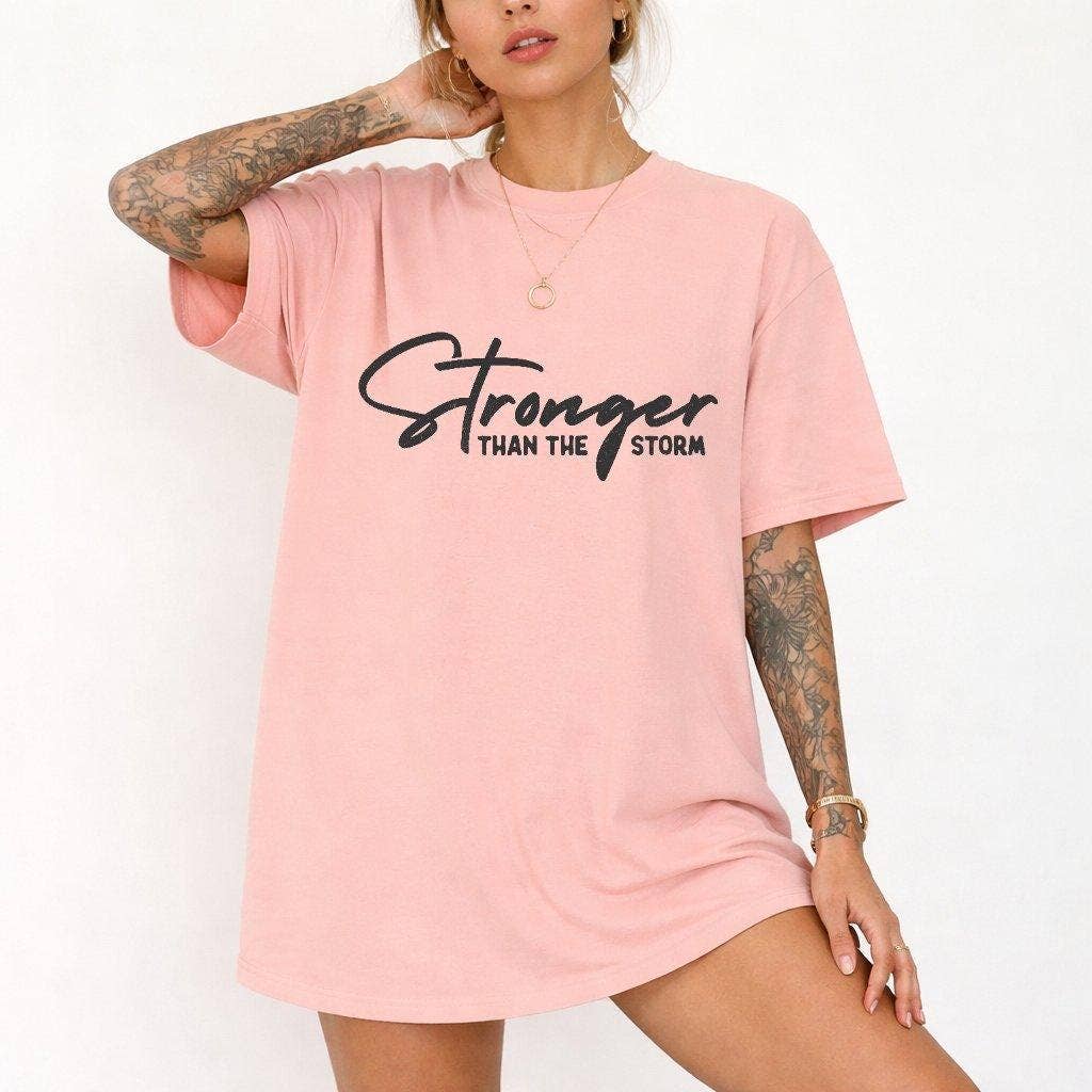 Comfort Colors - Stronger Than The Storm Tee