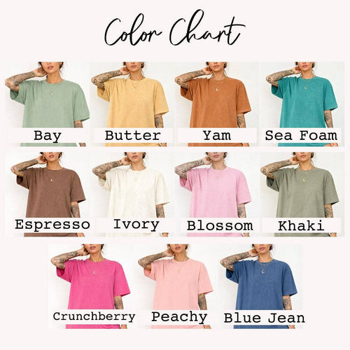 Comfort Colors - Living Life Graphic Tee Shirt