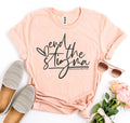 End The Stigma Mental Health Matters T-shirt - Bella Canvas